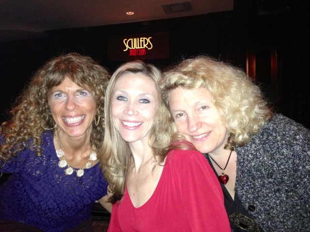 With Sheryl Altman and Tracey O'Farrell